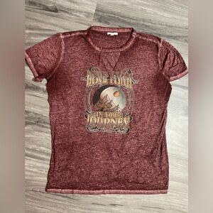 Maurice’s size large t shirt women’s have faith in your journey